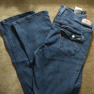 Levi's 515 size 10m bootcut blue jeans